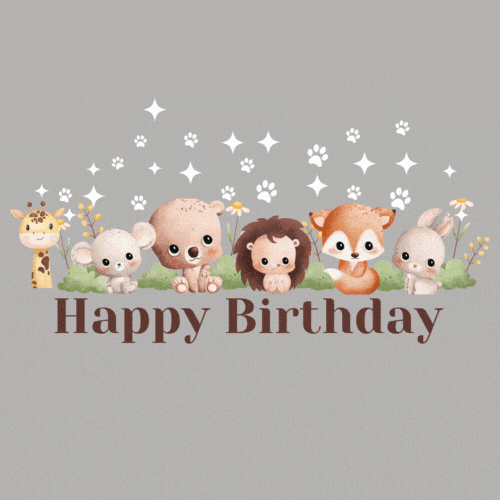 Beautiful Happy Birthday Friend Animated GIFs