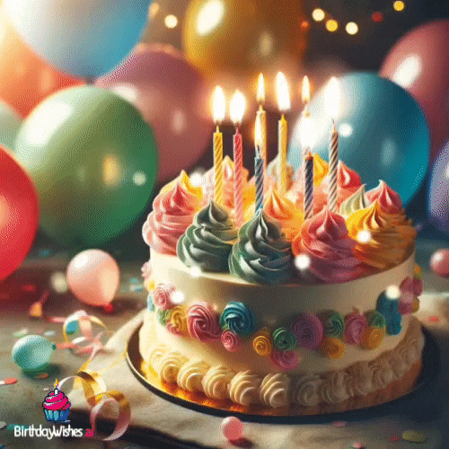Kid Birthday Cake Gif At Maria Gibbs Blog