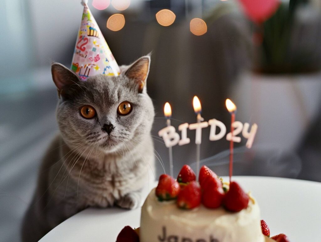 Birthday Wishes from the Cat
